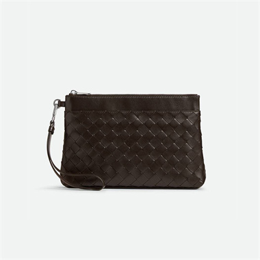 bottega veneta intreccio leather pouch #795712